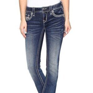 Rock Revival Leah Boot Cut Jeans Size 27